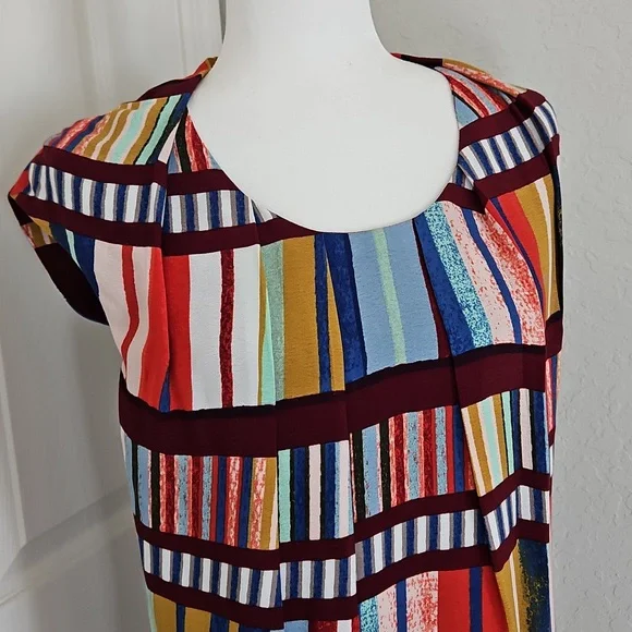 MAEVE Au Revoir Geometric Design Dress, size 0 - Picture 4 of 15